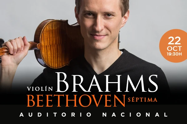 Violín Brahms / Séptima de Beethoven